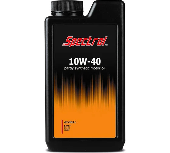 SPECTROL GLOBAL 10W-40 partly synthetic Частичная синтетика 1 л